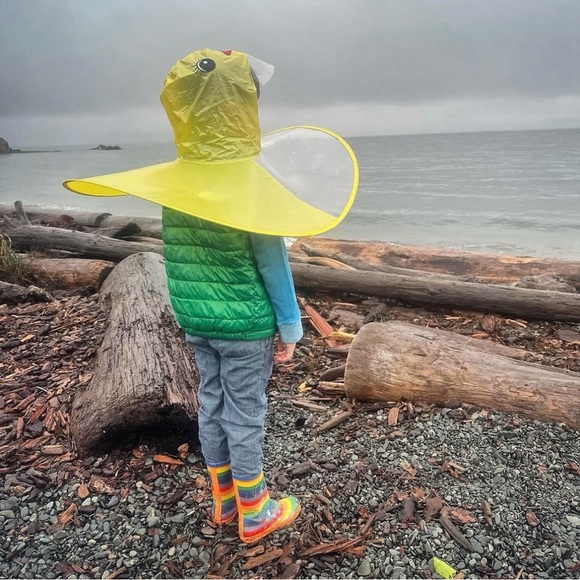 Rainy Ducky Umbrella Hat - Picture 1 of 3